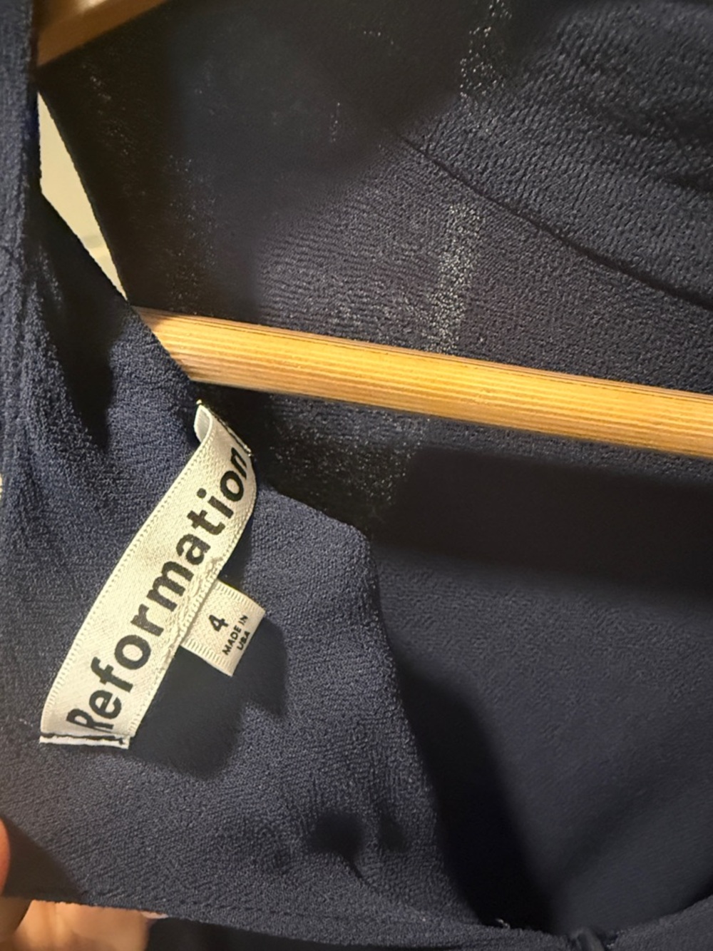 Reformation Navy Blue Maxi Dress - Picture 5 of 6